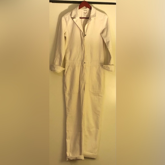 Faherty Overland Twill Jumpsuit - Picture 13 of 15